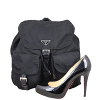 Prada Tessuto Vela Backpack Shoe