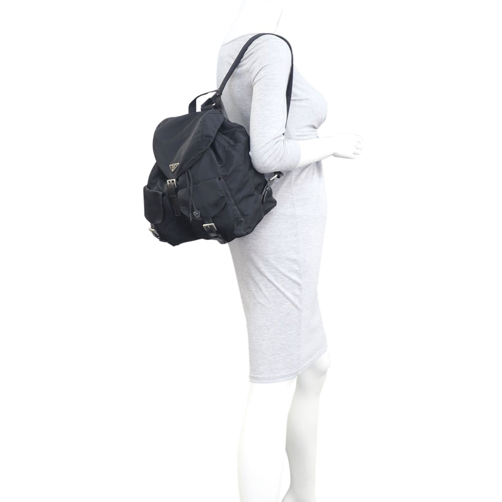 Prada Tessuto Vela Backpack Mannequin