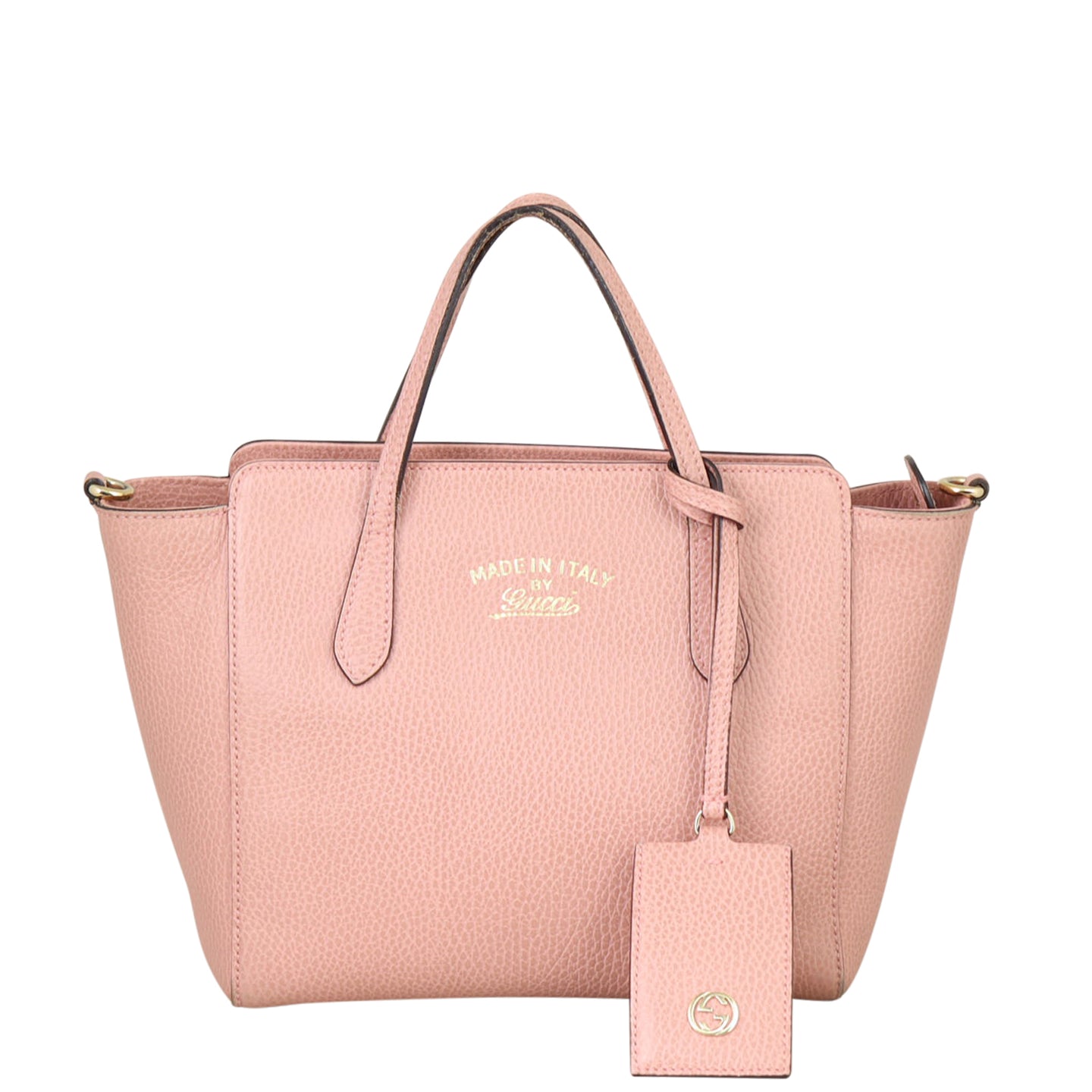 Gucci Swing Mini Leather Tote Front