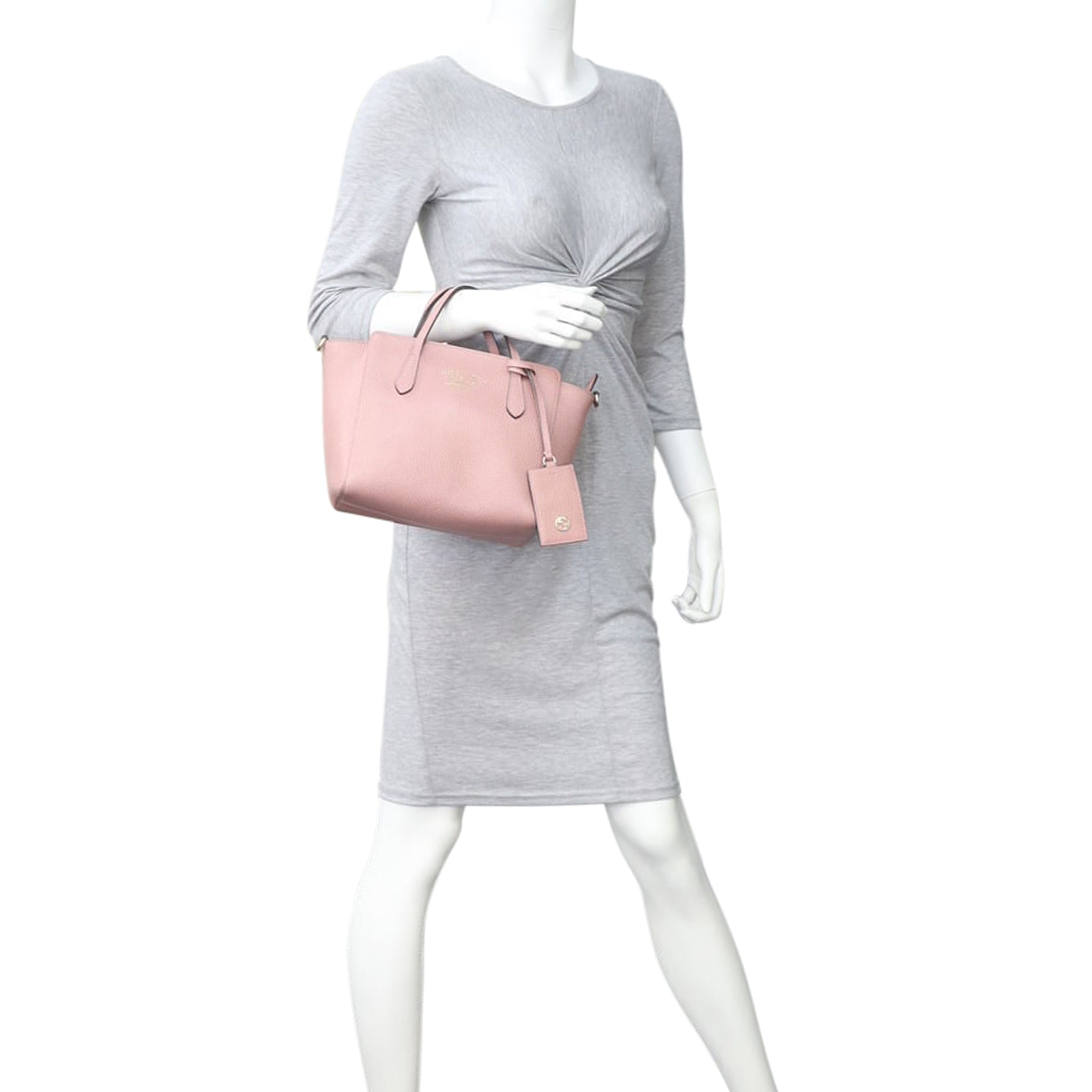 Gucci Swing Mini Leather Tote Mannequin