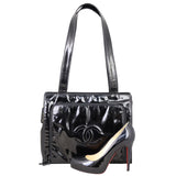 Chanel Vinyl Shoulder Bag Shoe