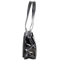 Chanel Vinyl Shoulder Bag Side