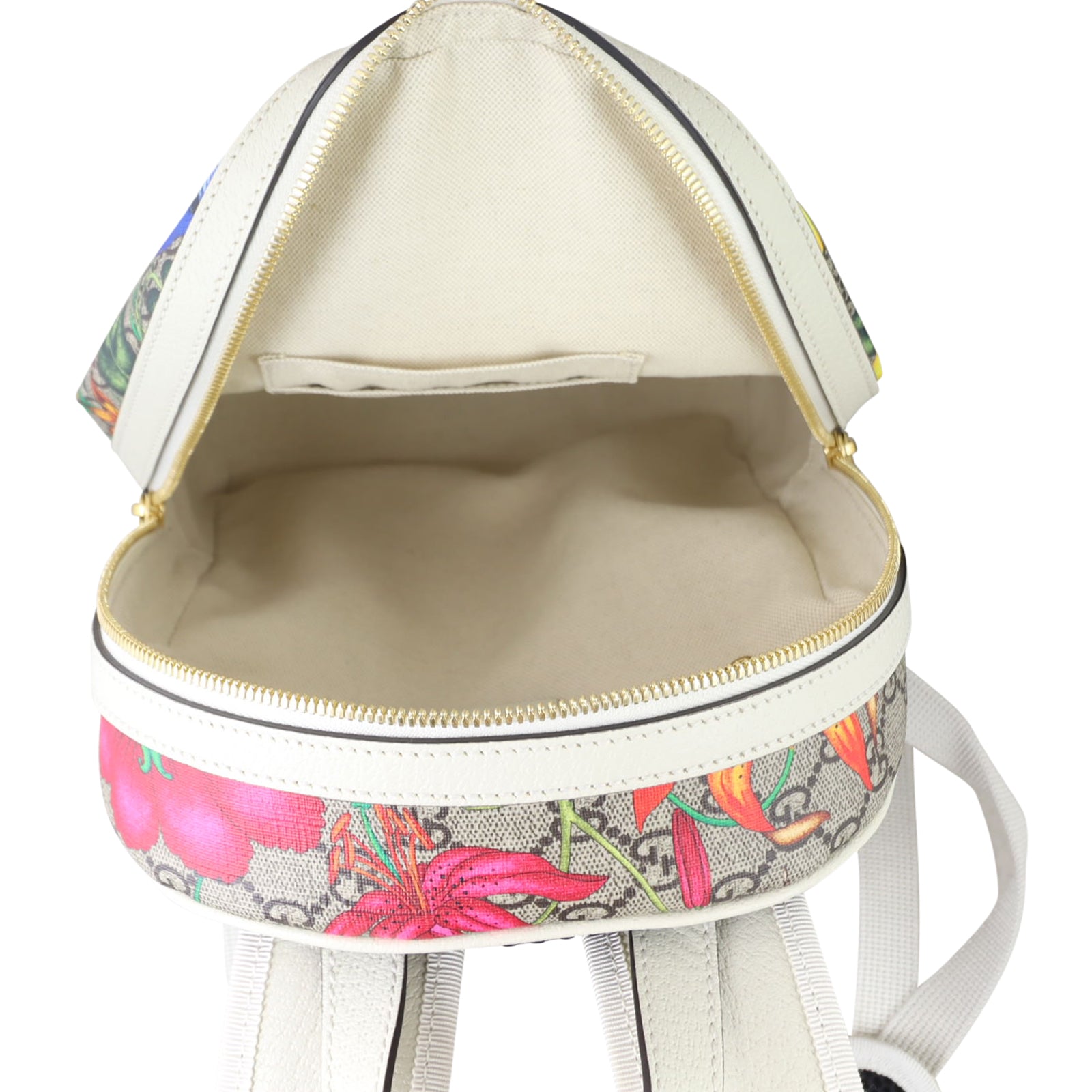 Gucci GG Flora Backpack Whole interior