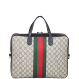 Gucci GG Supreme Web Briefcase Back