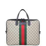 Gucci GG Supreme Web Briefcase Front