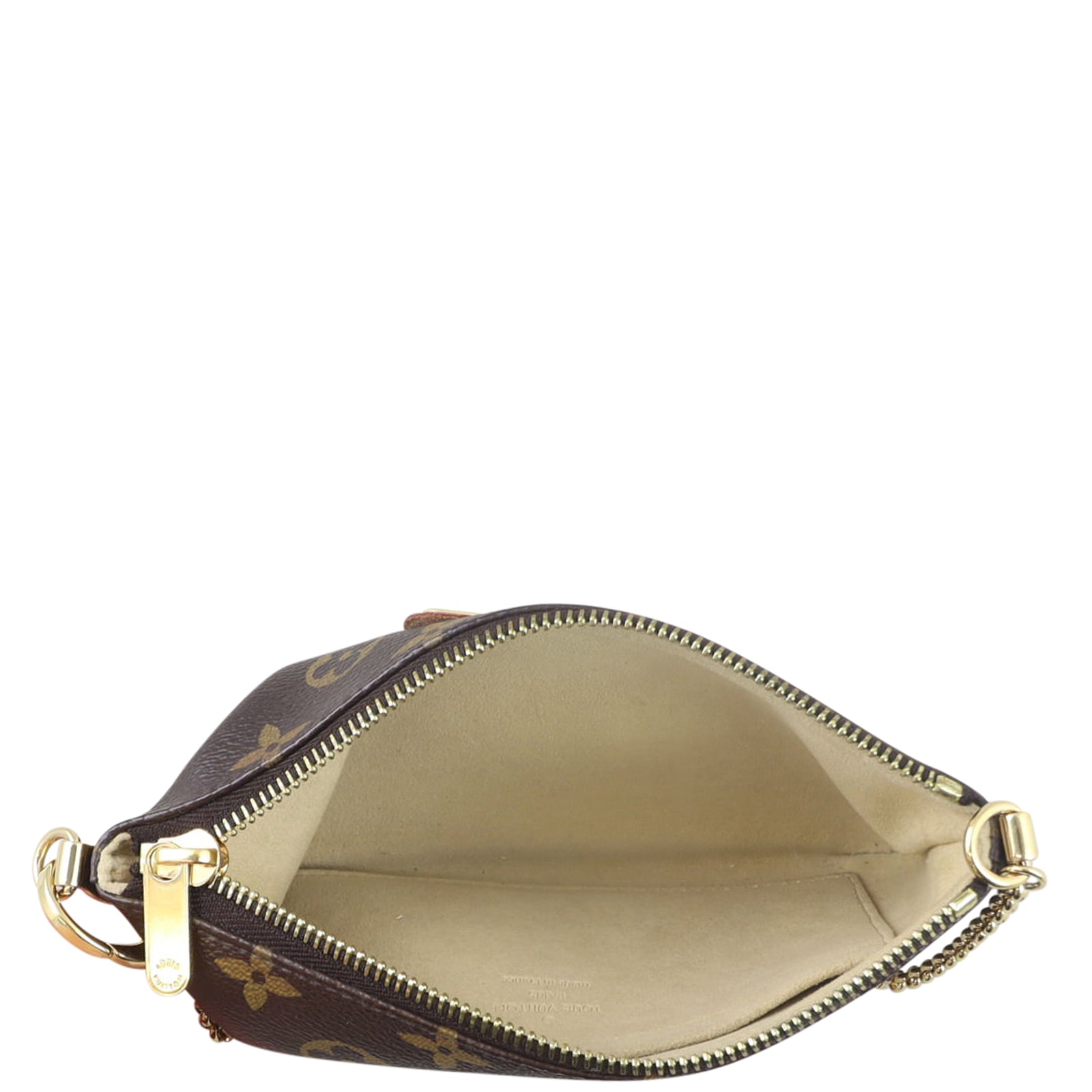 Louis Vuitton Milla Pochette MM Monogram Whole interior