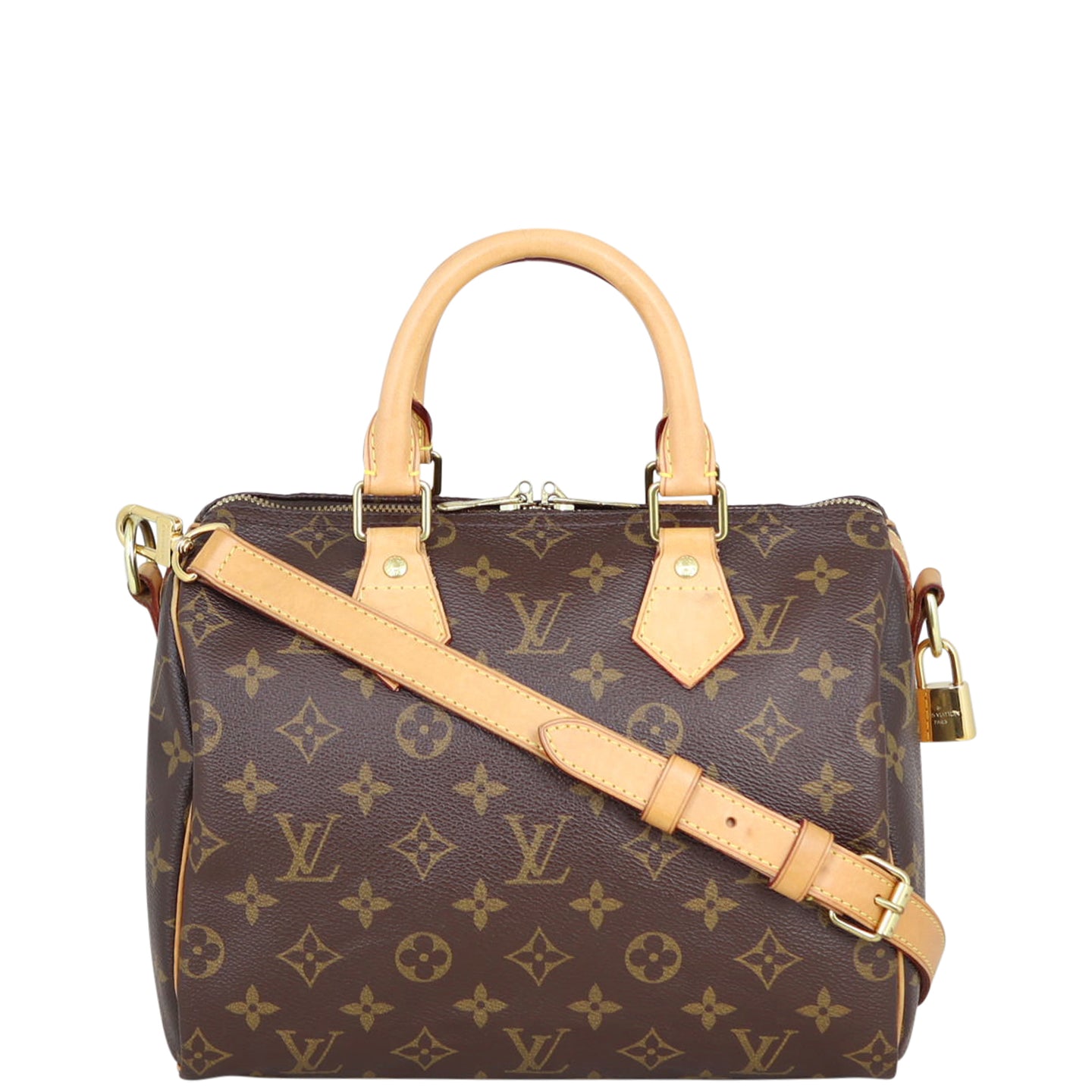 Louis Vuitton Speedy 25 Bandouliere Monogram Front