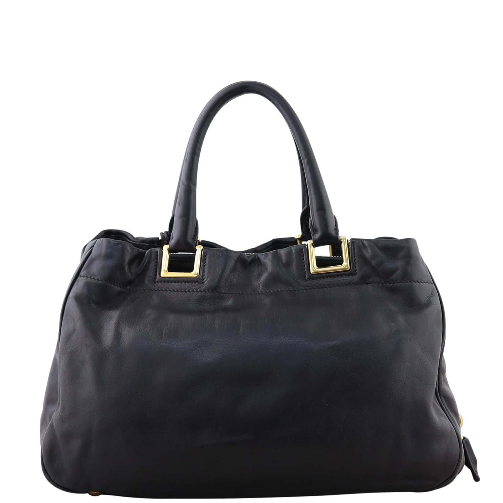 Prada Nappa Bow Satchel Back
