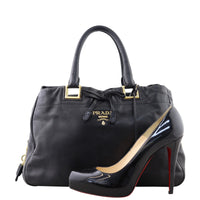 Prada Nappa Bow Satchel Shoe