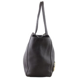 Gucci Interlocking G Leather Tote Side