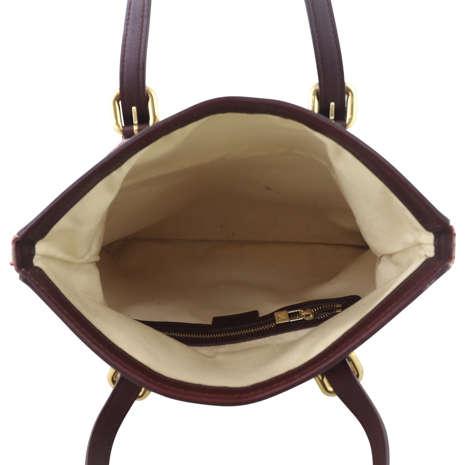 Louis Vuitton Francoise Mini Lin Whole interior