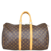 Louis Vuitton Keepall 45 Monogram Back