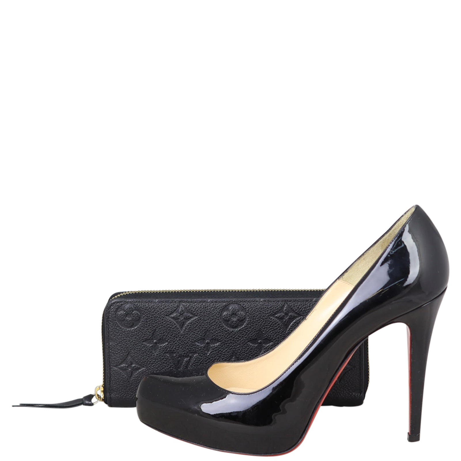 Louis Vuitton Clemence Wallet Monogram Empreinte Shoe