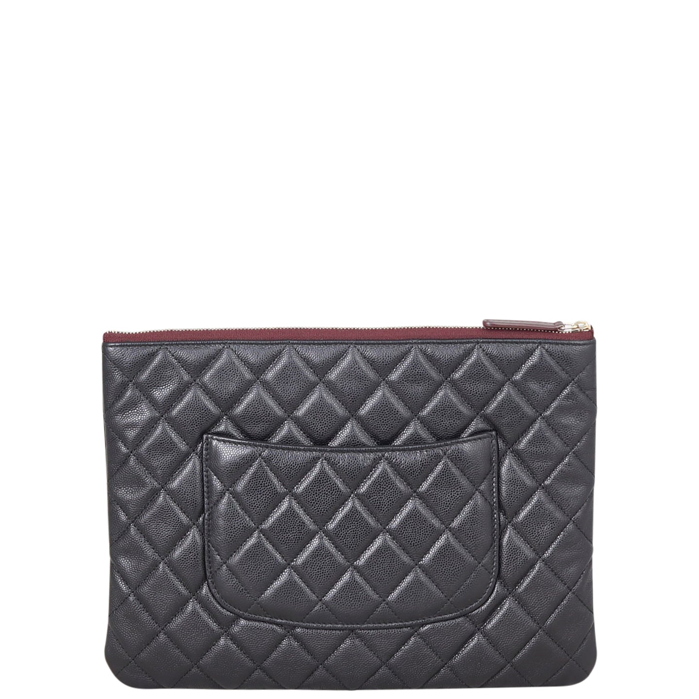 Chanel Quilted O-Case Medium Back