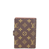 Louis Vuitton Small Ring Agenda Cover Monogram Back
