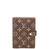 Louis Vuitton Small Ring Agenda Cover Monogram Front