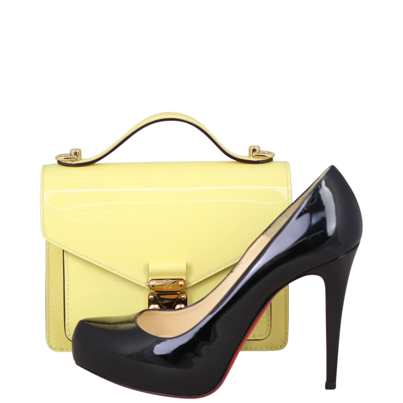 Louis Vuitton Monceau BB Vernis Shoe