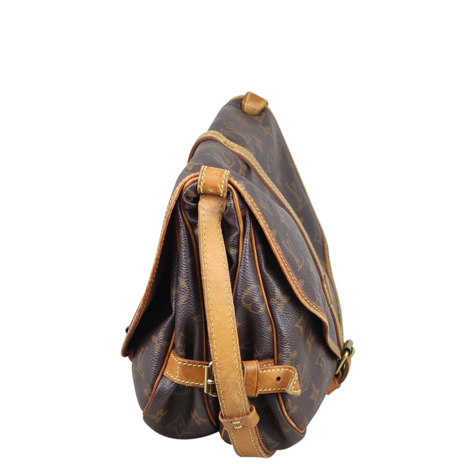 Louis Vuitton Saumur 30 Monogram Side
