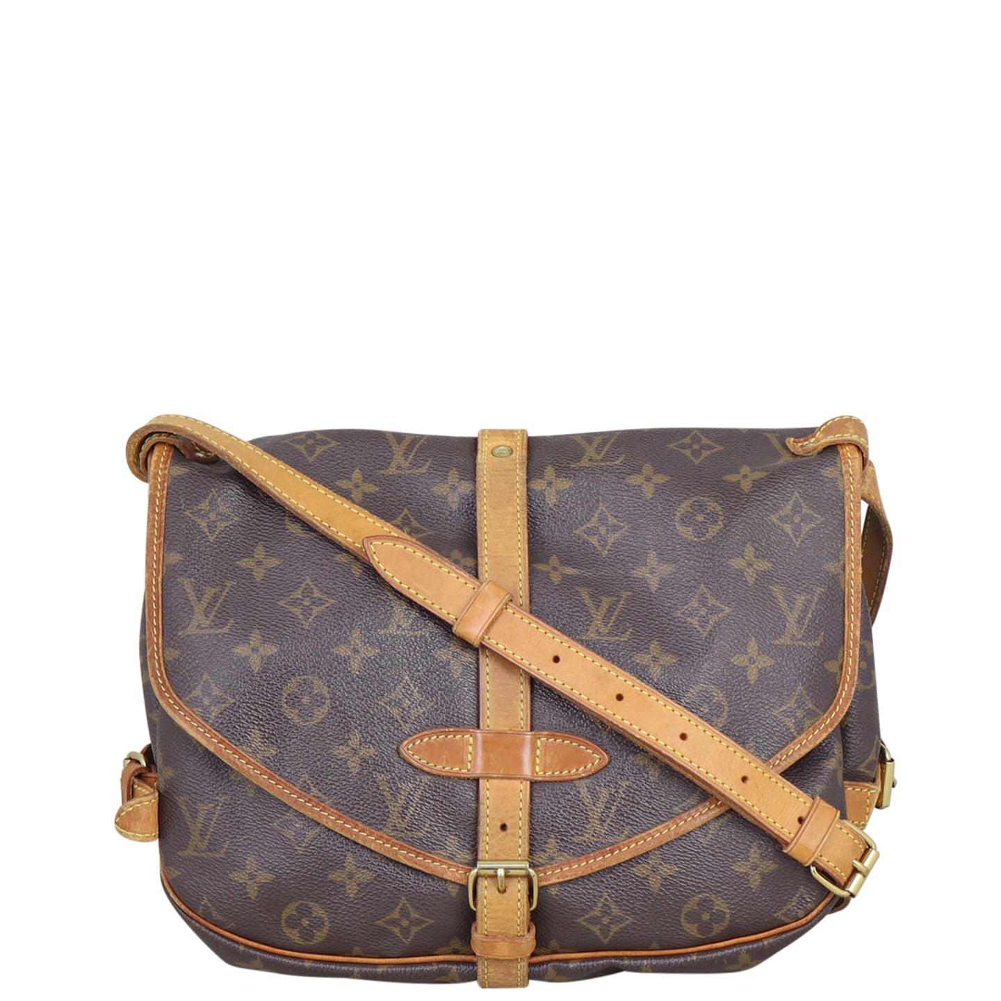 Louis Vuitton Saumur 30 Monogram Front