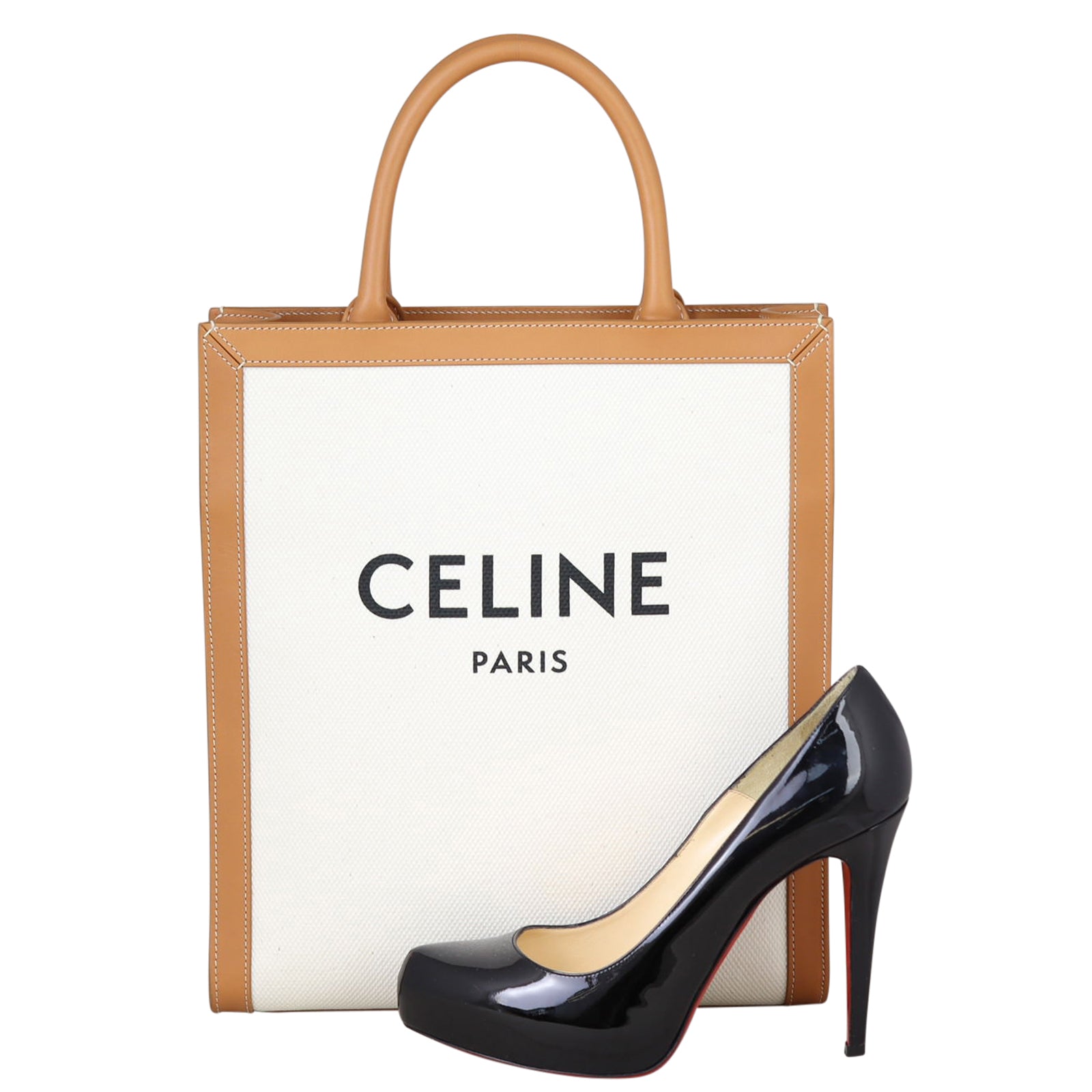 Celine Small Vertical Cabas Tote Shoe