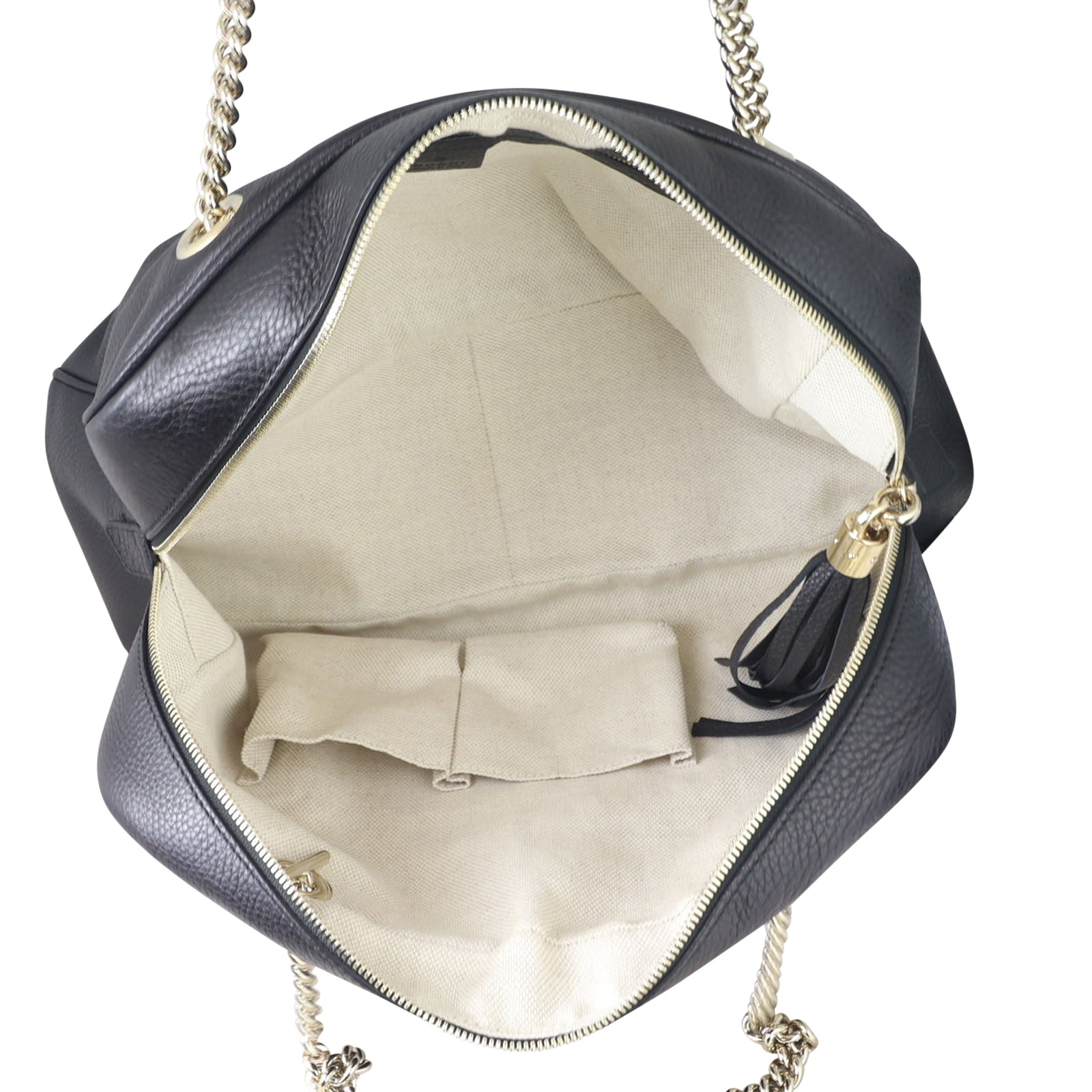 Gucci Soho Chain Bowler Whole interior