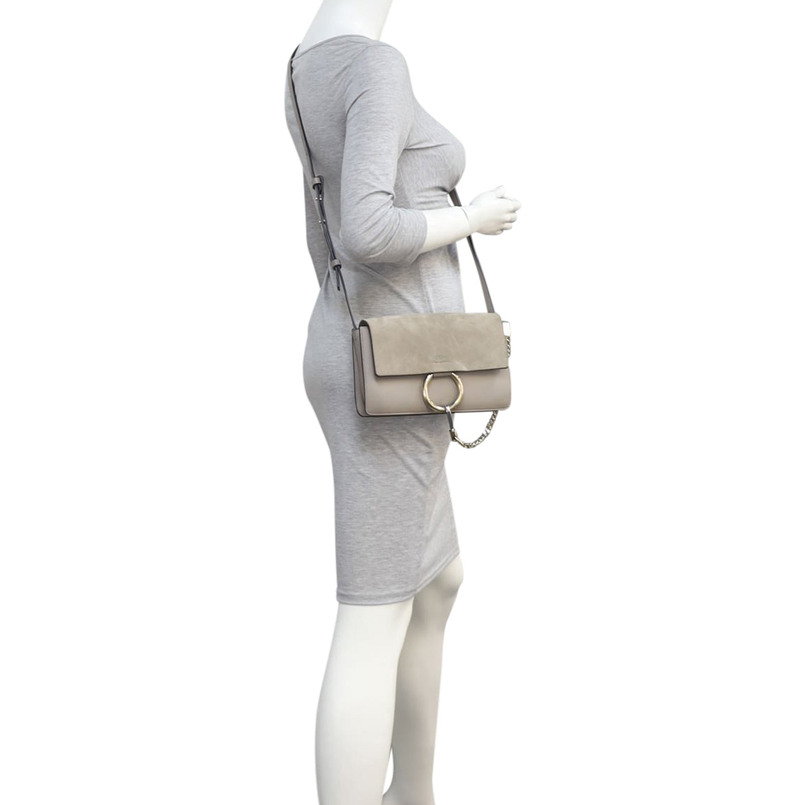 Chloe Faye Small Shoulder Bag Mannequin
