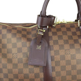 Louis Vuitton Keepall 50 Damier Ebene Corner