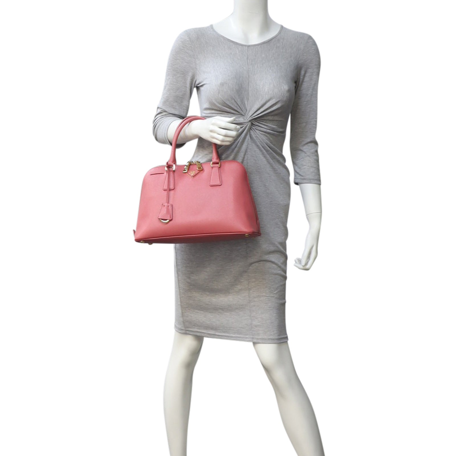 Prada Saffiano Lux Promenade Small Mannequin