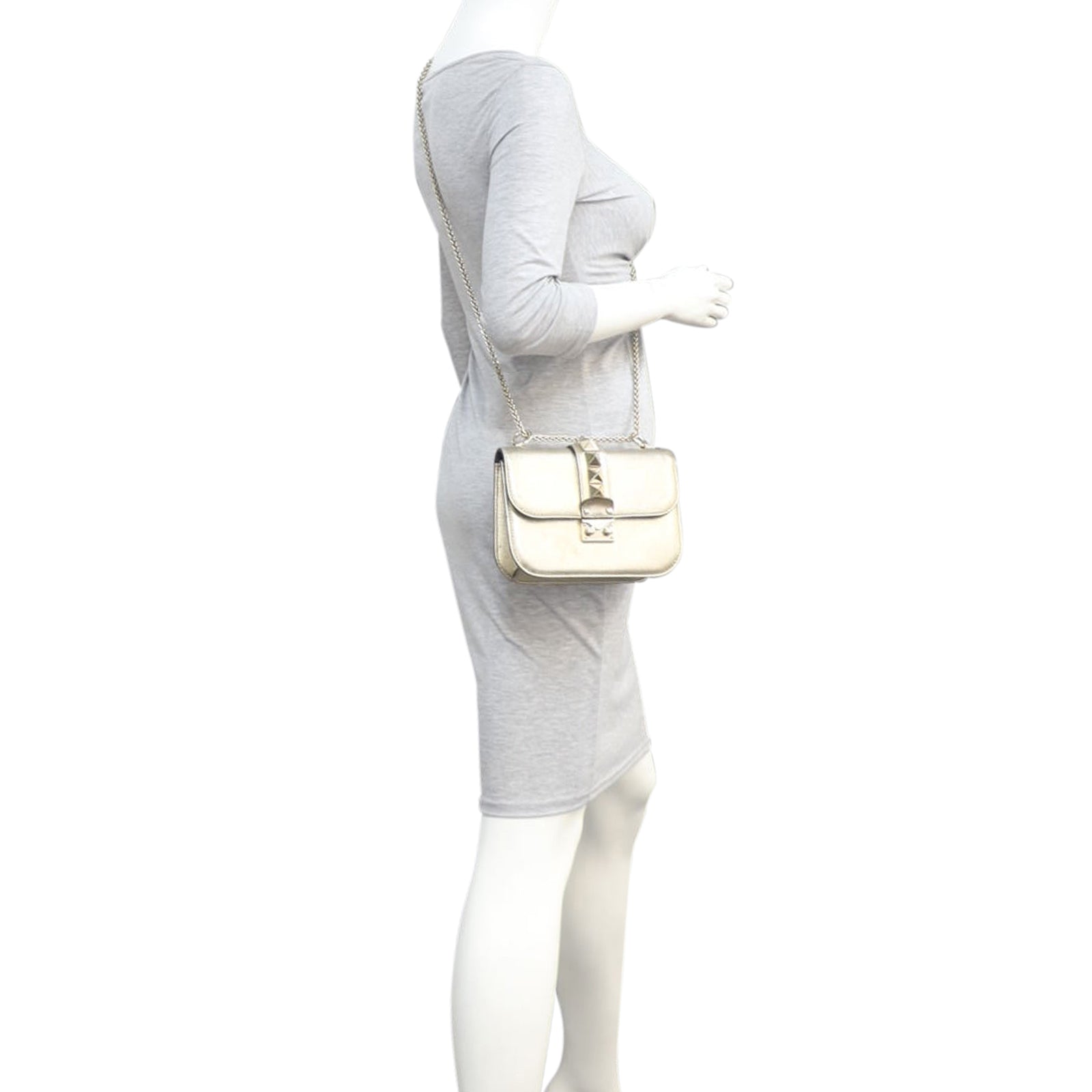 Valentino Rockstud Glam Lock Small Mannequin