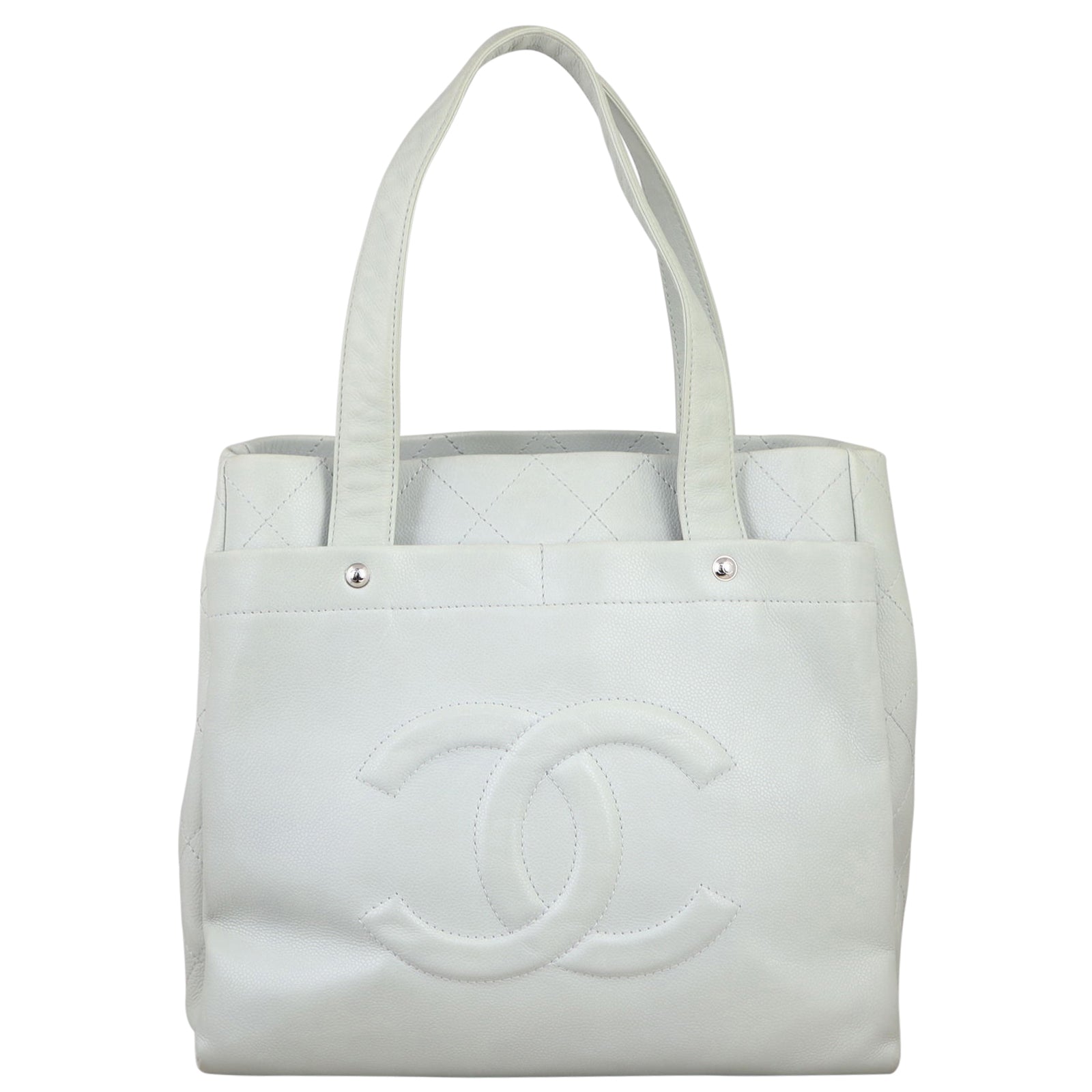 Chanel Timeless Soft Shopping Tote Front