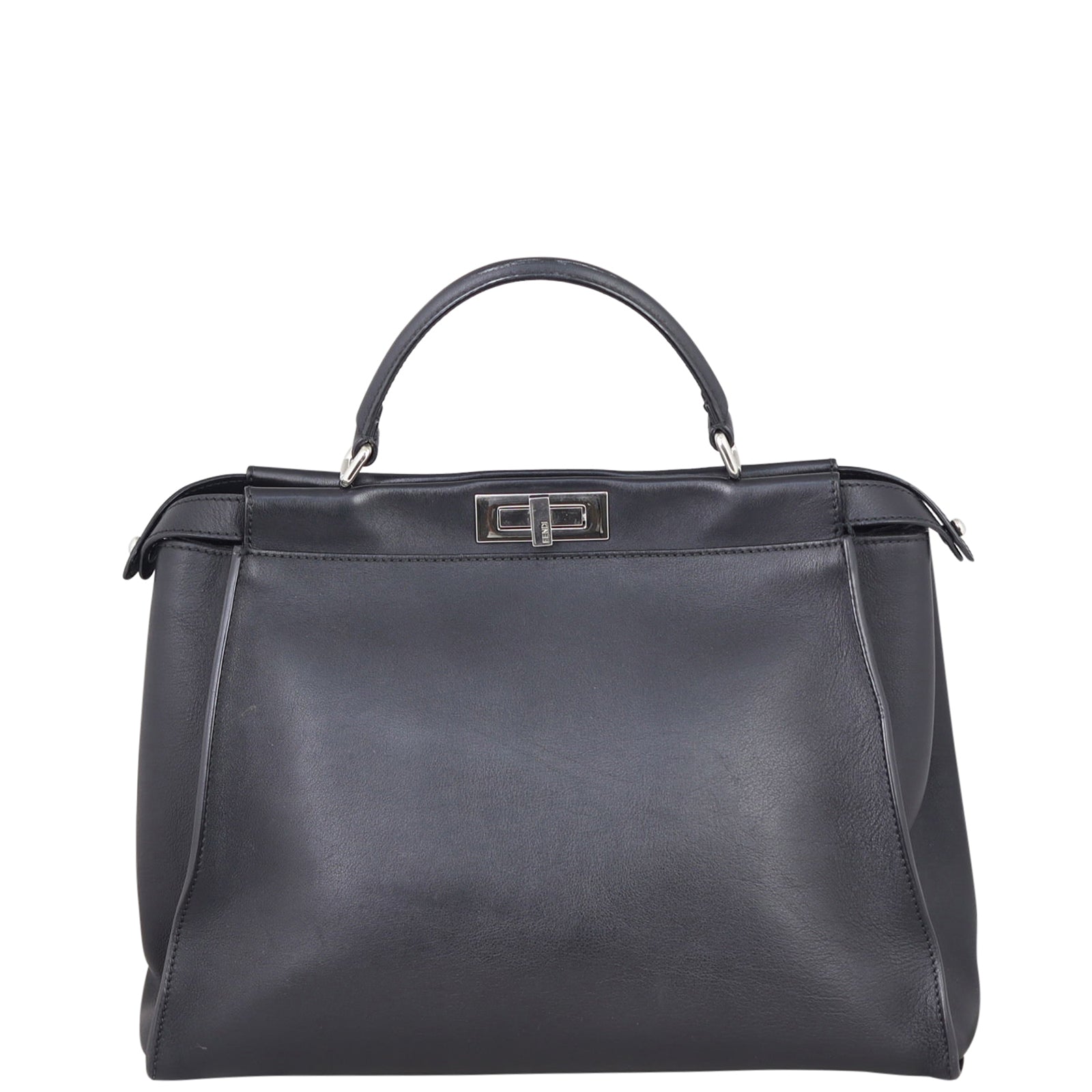 Fendi Peekaboo Monster Python-Trim Back