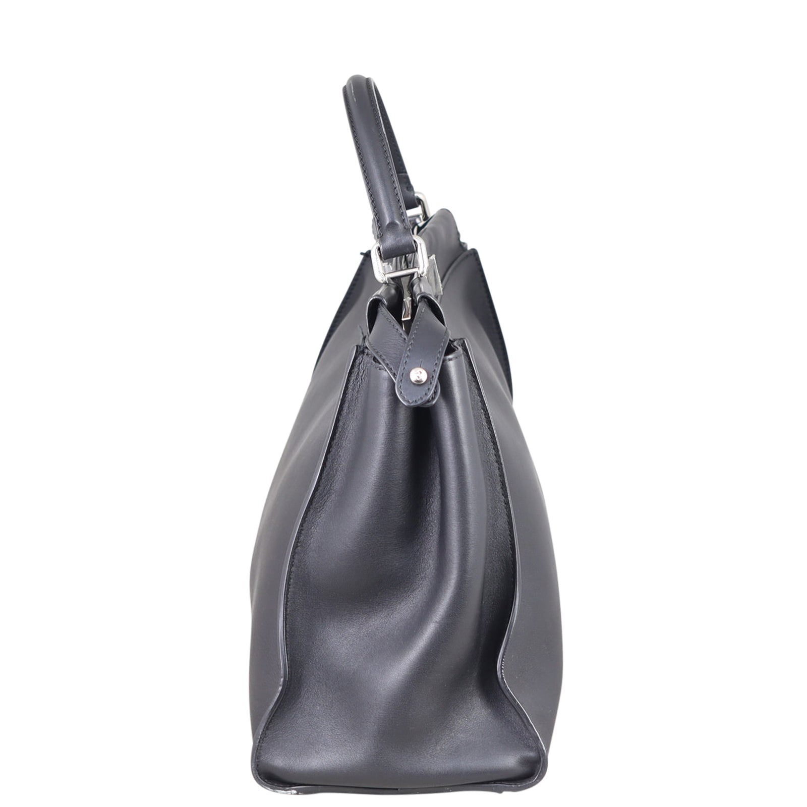 Fendi Peekaboo Monster Python-Trim Side