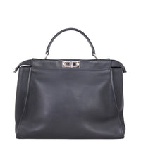 Fendi Peekaboo Monster Python-Trim Front