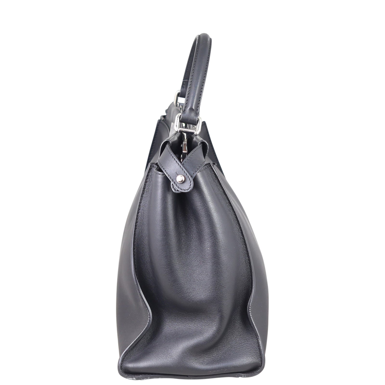 Fendi Peekaboo Monster Python-Trim Side