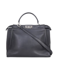 Fendi Peekaboo Monster Python-Trim Front