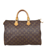 Louis Vuitton Speedy 35 Monogram Front
