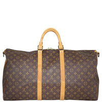 Louis Vuitton Keepall 55 Bandouliere Monogram Back
