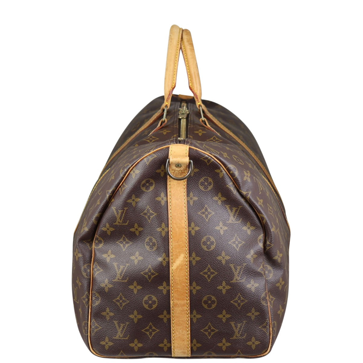 Louis Vuitton Keepall 55 Bandouliere Monogram Side
