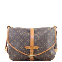 Louis Vuitton Saumur 30 Monogram Front
