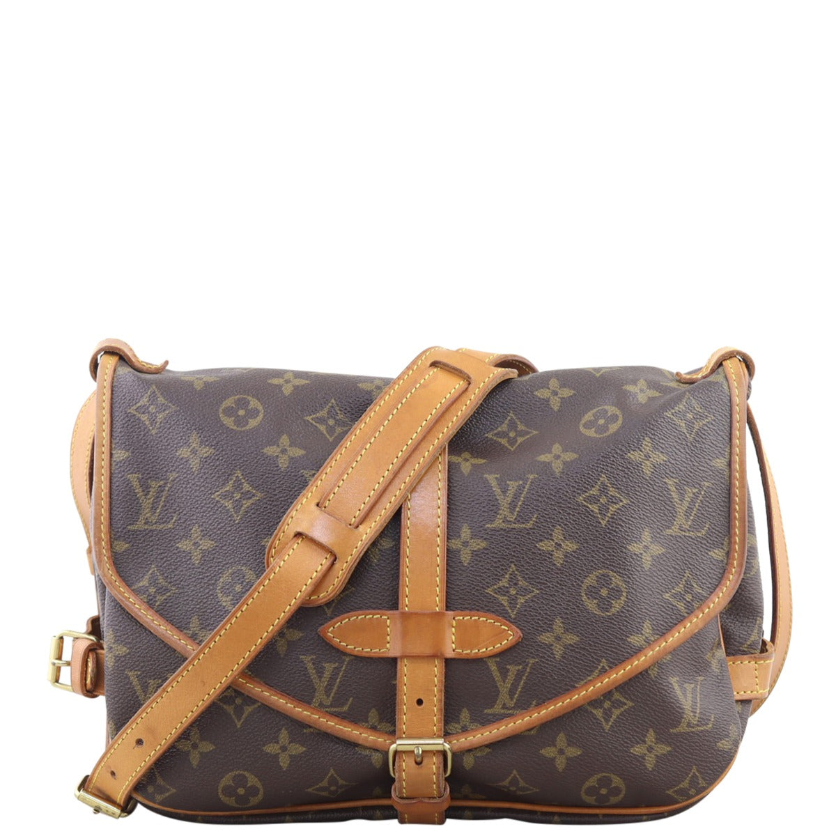 Louis Vuitton Saumur 30 Monogram Front
