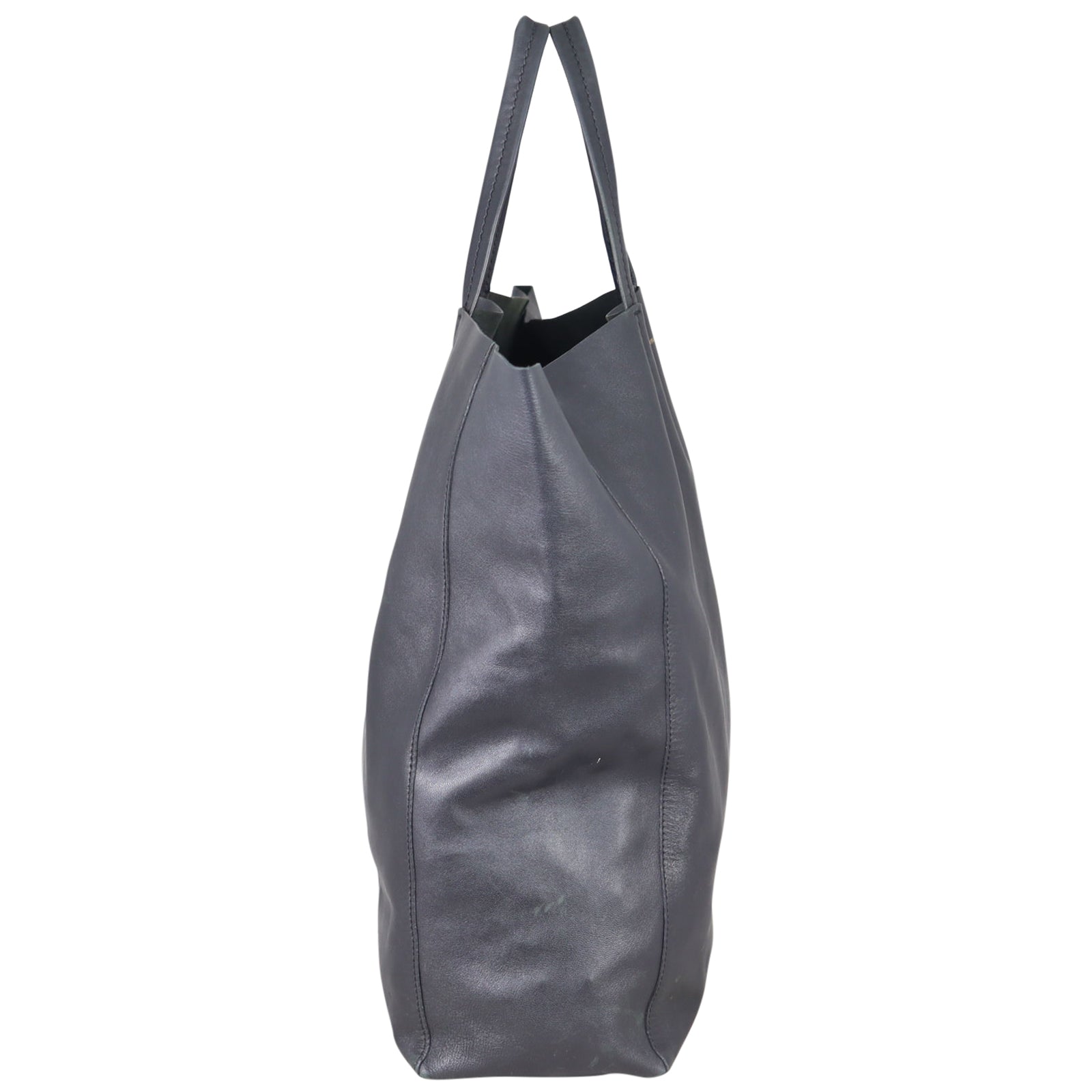 Celine Vertical Cabas Tote Side