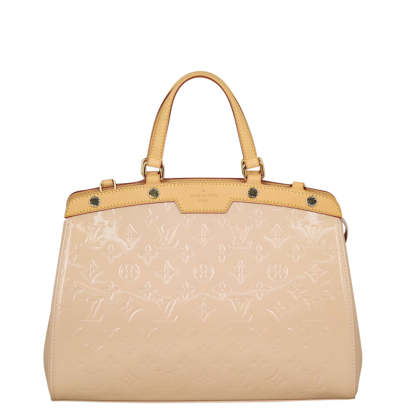 Louis Vuitton Brea MM Monogram Vernis Front