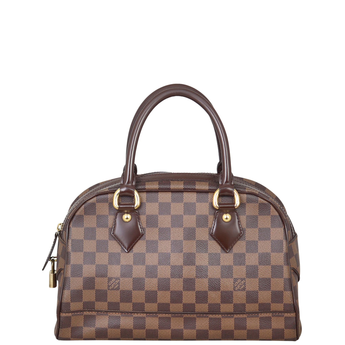 Louis Vuitton Duomo Bowling Bag Damier Ebene Back