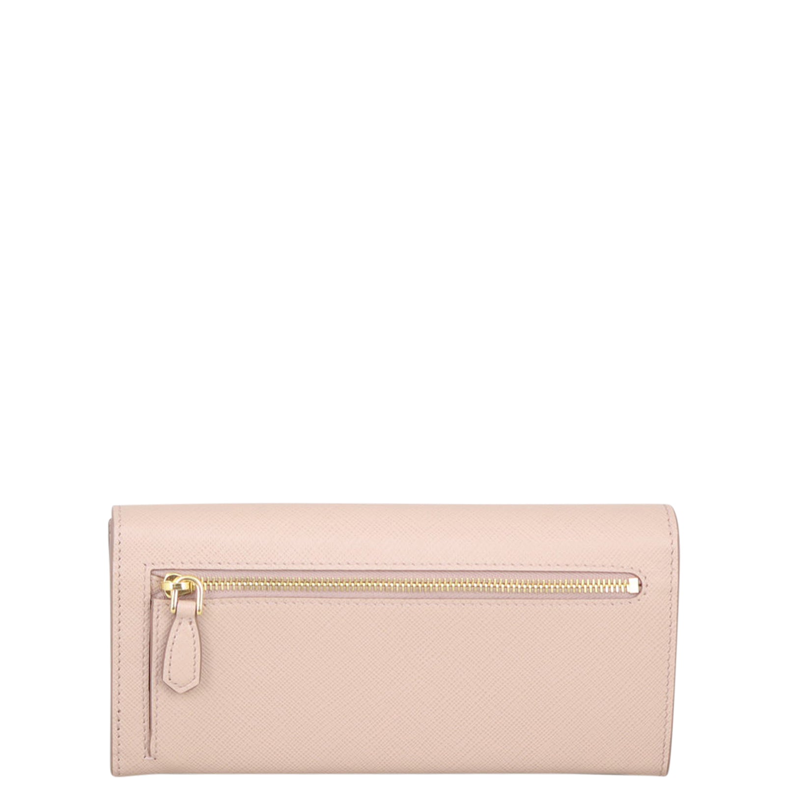 Prada Saffiano Shine Continental Wallet Back