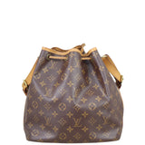 Louis Vuitton Petit Noe Monogram Back