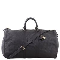 Gucci Guccissima Duffle Bag Front
