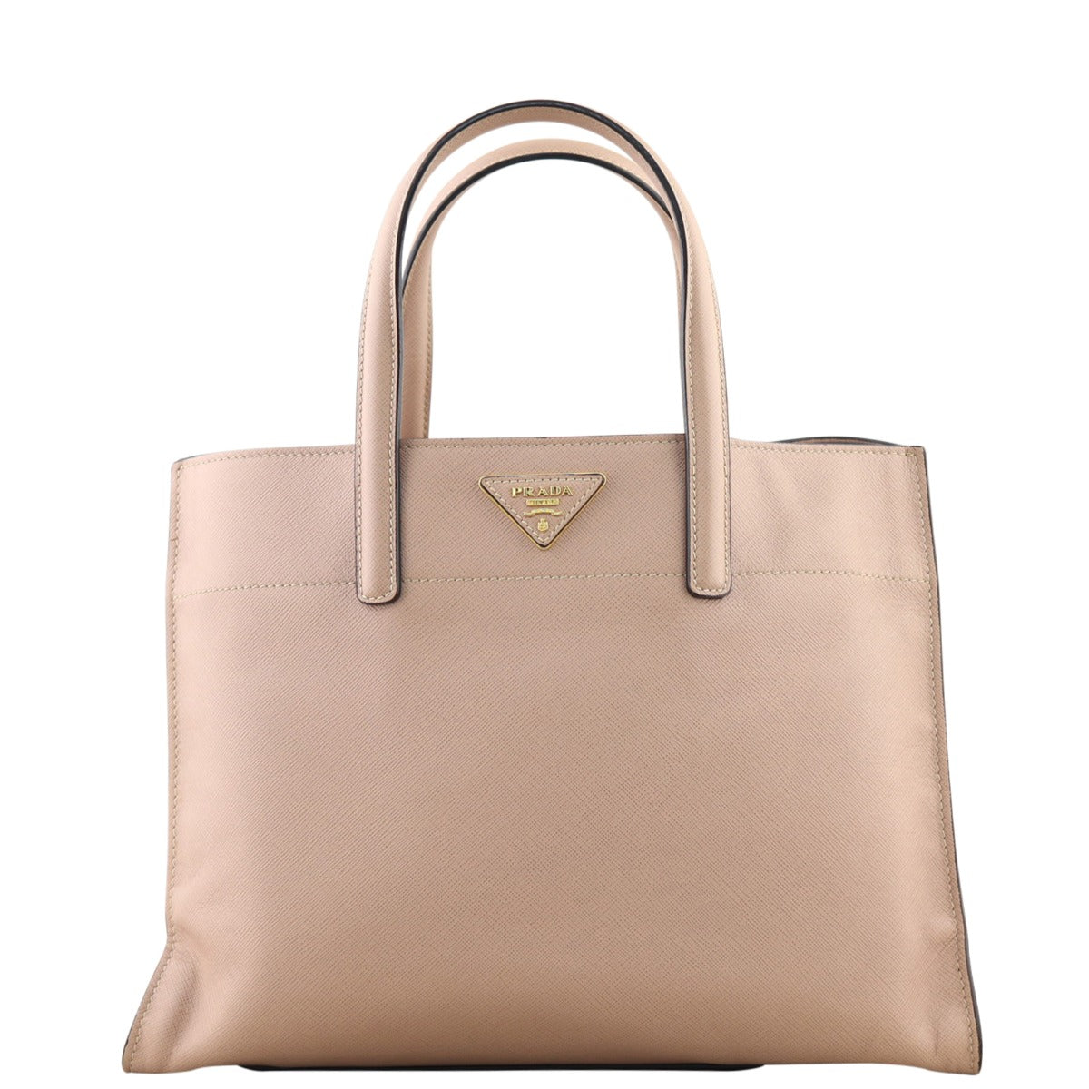 Prada Saffiano Soft Tote Front
