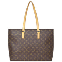 Louis Vuitton Luco Tote Monogram Front
