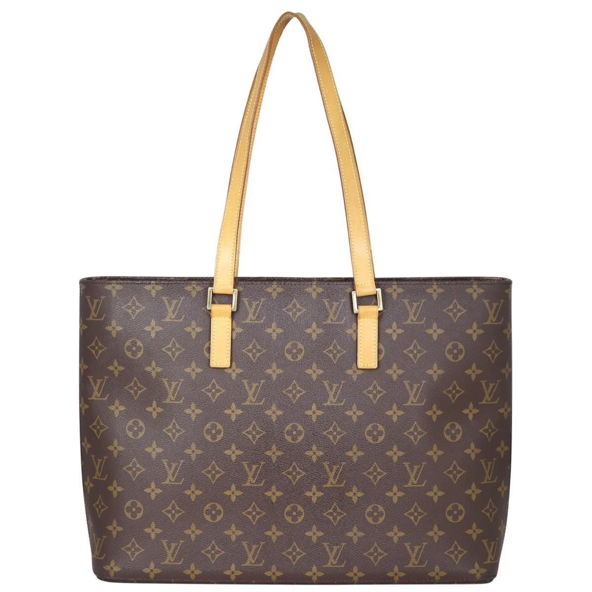 Louis Vuitton Luco Tote Monogram Front
