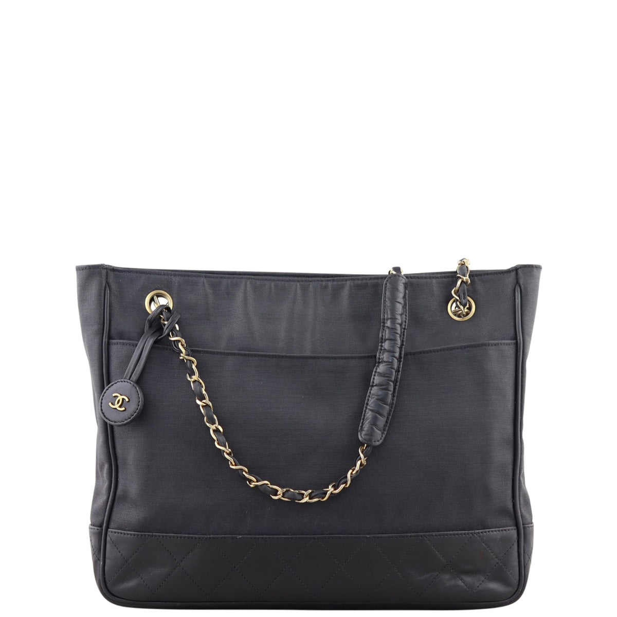 Chanel CC Chain Shoulder Bag Front
